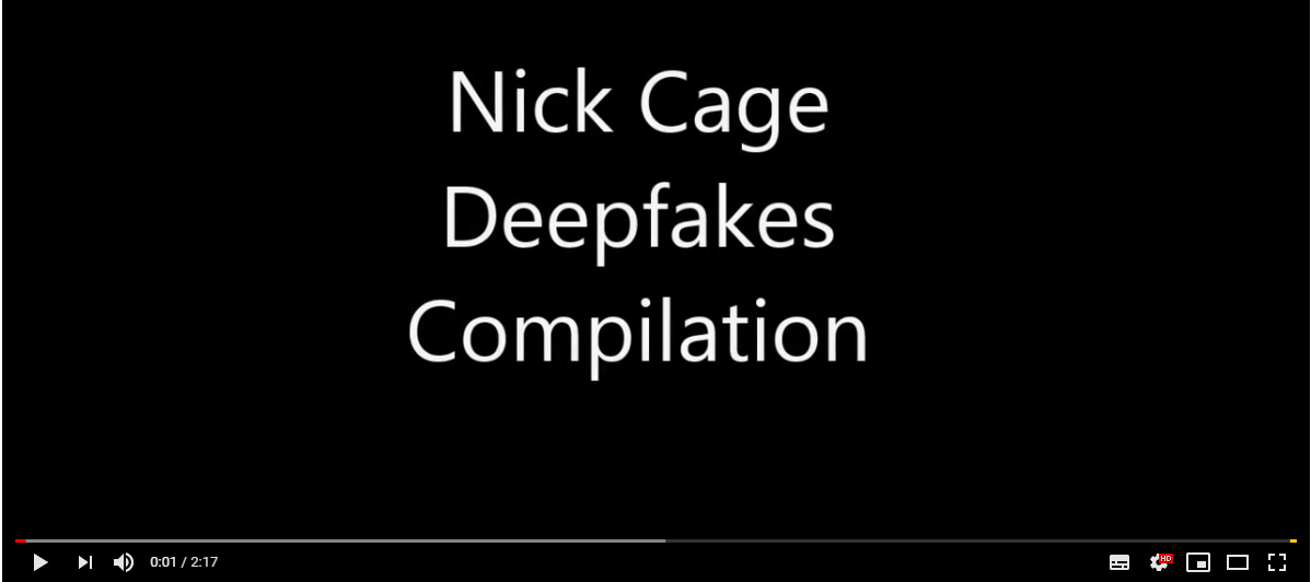 Cage DeepFakes Movie Compilatio