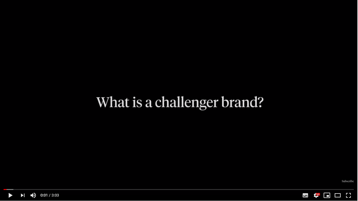 challenger brands